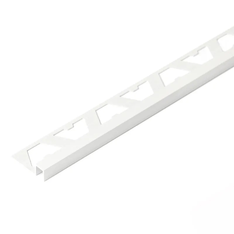 ATRIM GUARDACANTO QUADRA ALUM 3475TXT 7MM X 2,5M TIZA STONE
