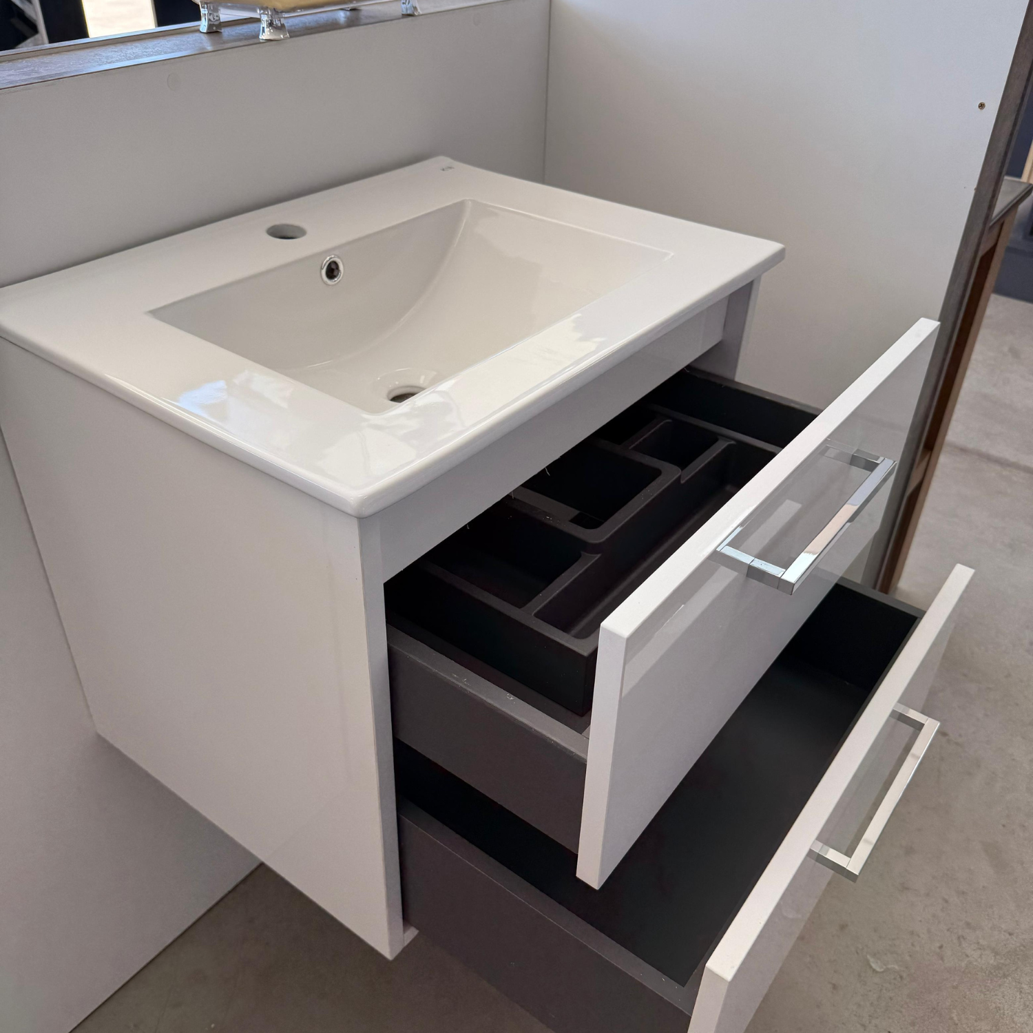 CAMPI BOSSA BO60 MUEBLE DE COLGAR C/MES. LOZA 1AG 60CM - Imagen 2