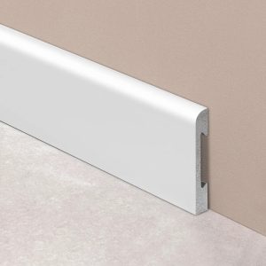 ATRIM EPSILON 2309E ZOCALO ROUND 70mm BLANCO MATE X 2,44MTS