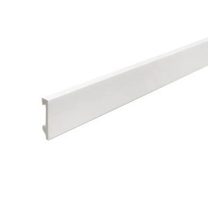 ATRIM EPSILON 2302E ZOCALO PLAIN 100MM X10MM X2,44MTS BCO MATE (OBRA)