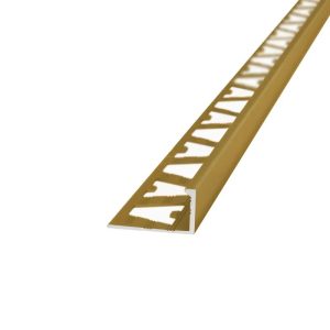 ATRIM PERFIL L 1662 ALUMINIO ORO MATE 12MM X2,5 MT