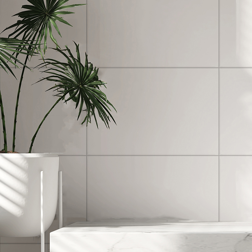 CERAMICA ALBERDI-ALPA 34X51 SNOW BLANCO BRILLANTE CJ.2,27 M2 - Imagen 2