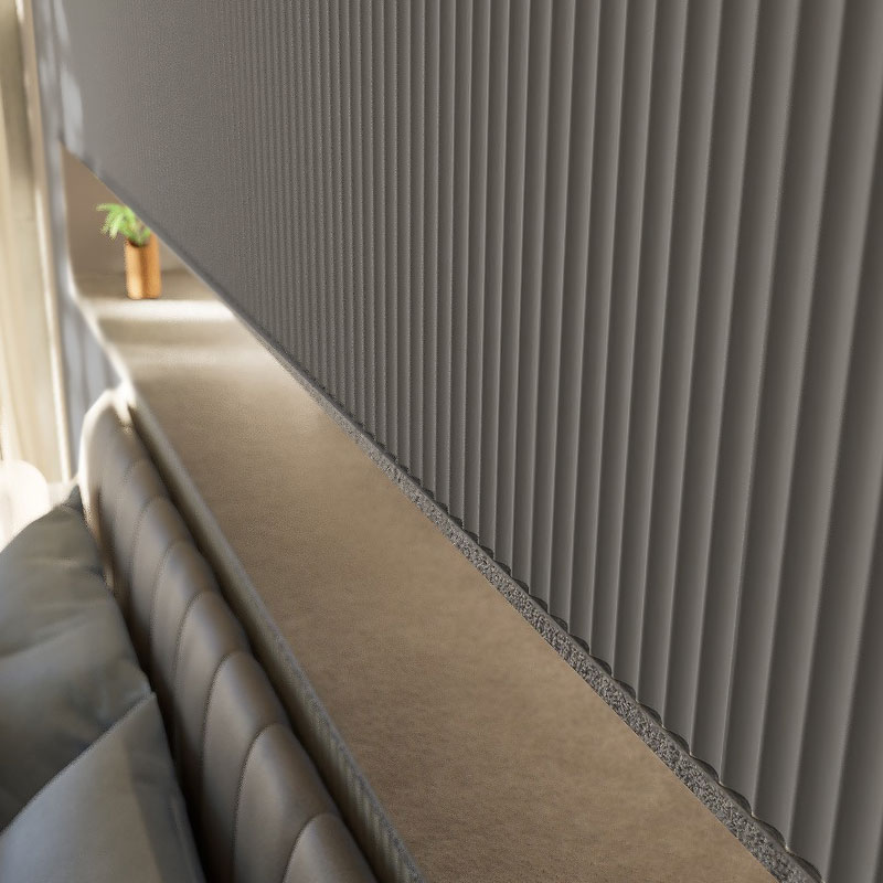 ATRIM EPSILON 7568E REVESTIMIENTO GRIS SIBERIA ROLLER 243X13MM X2,75M - Imagen 3