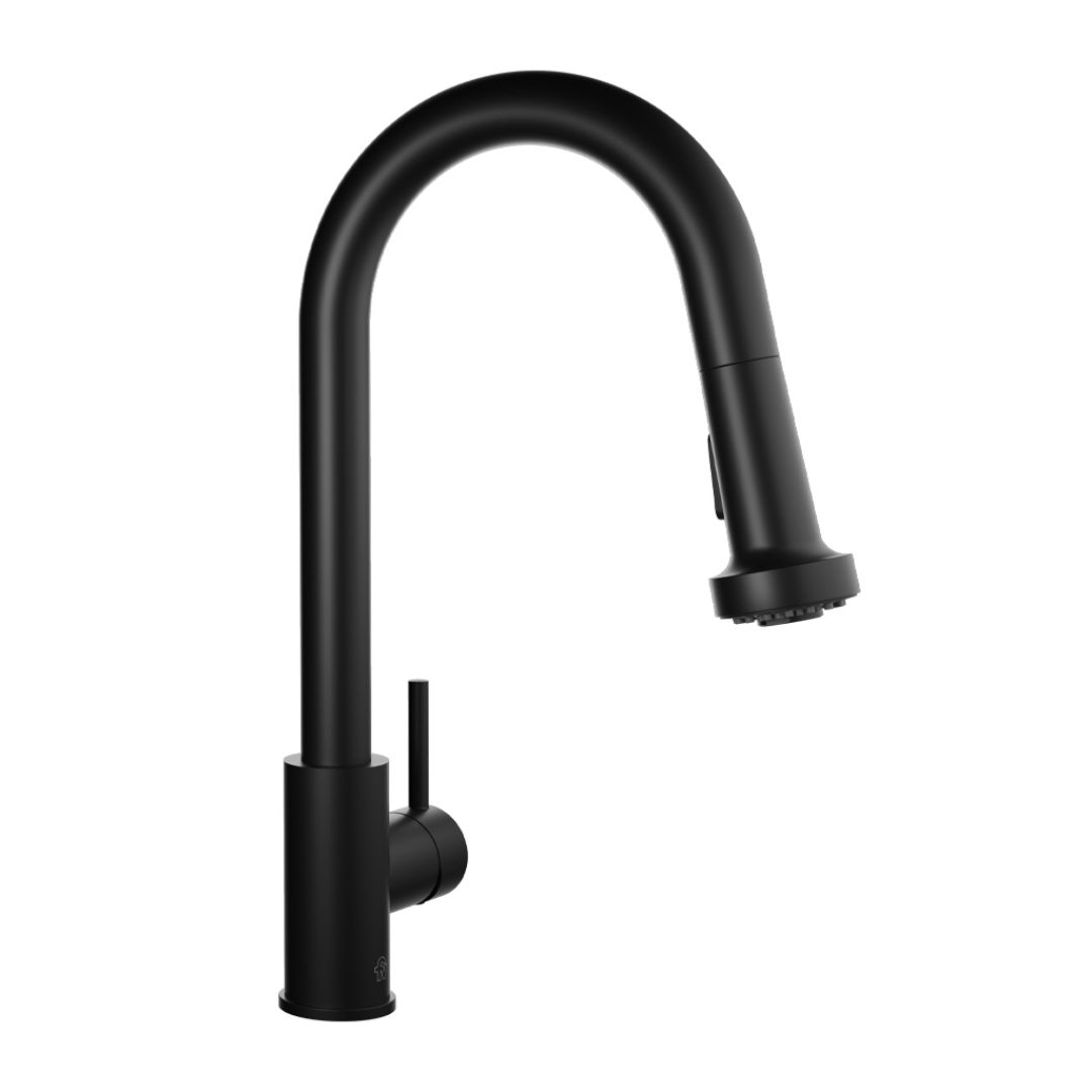 FV 412/N9 HUEMUL MONOCOMANDO MESADA COCINA NG (NEGRO) - Imagen 2