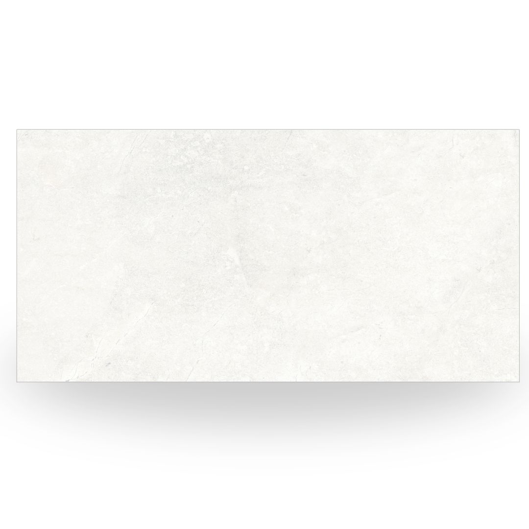 PORCELANATO CONTRACTILE 60X120 LUGANO BIANCO 2DA CJ. 2,16 M2