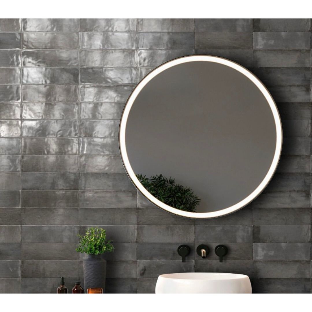 REVESTIMIENTO 8,5X30 BALTICO GRAFITO BRILLANTE CJ 1M2 (GRIS)