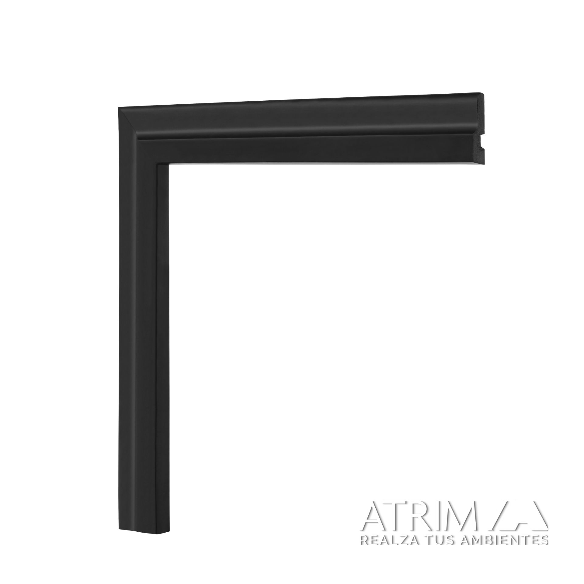 ATRIM EPSILON CONTRAMARCO 3008E SOFT 50MMX15MM X 2,44ML NEGRO MATE - Imagen 2