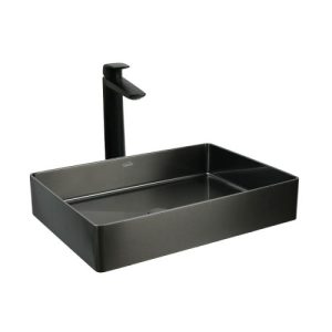 FERRUM BACHA MOLA L5136-NT RECTANGULAR 51X36 NEGRO PERLADO