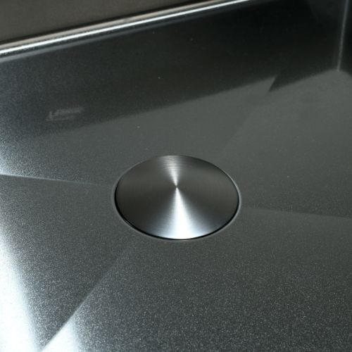 FERRUM BACHA MOLA L5136-NT RECTANGULAR 51X36 NEGRO PERLADO - Imagen 3