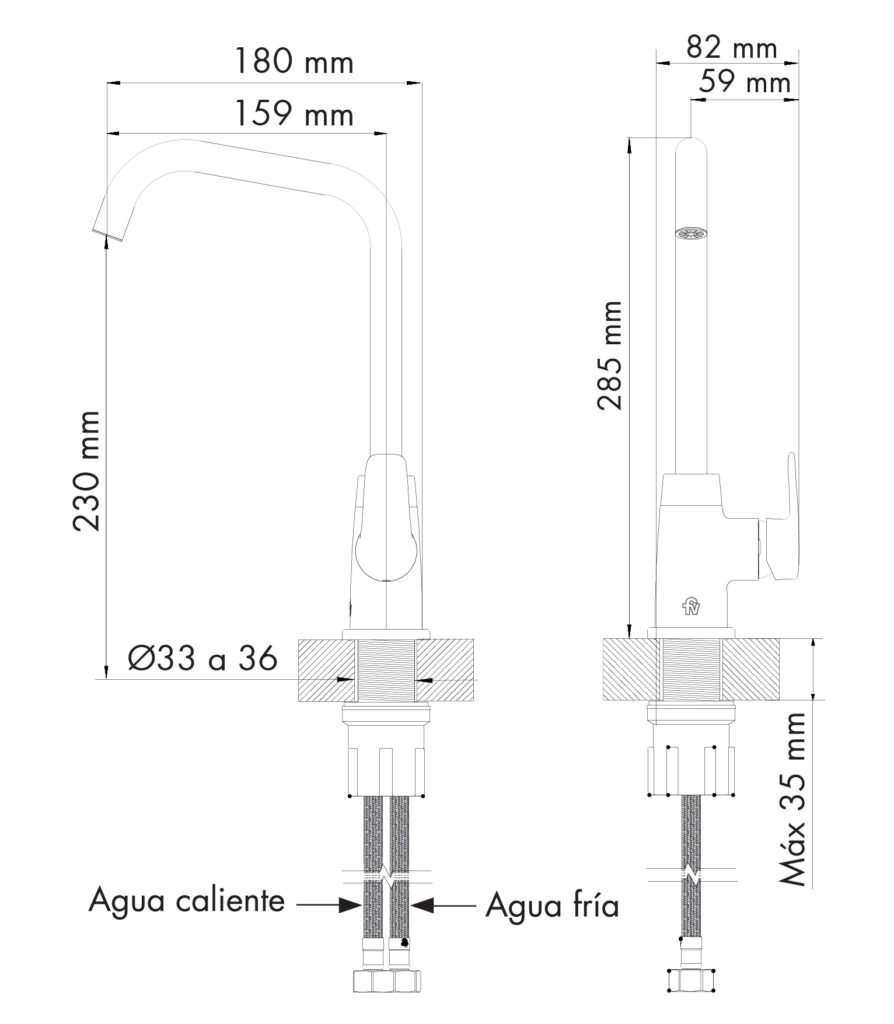 FV 411.04/M6P PEPPER PLUS JGO.MONOC.P/MES.COCINA CR - Imagen 2