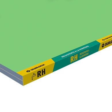 DURLOCK PLACA 12,5MM R:AGUA VERDE (1,2X2,4M)
